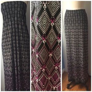 White House Black Market Convertible Maxi Skirt